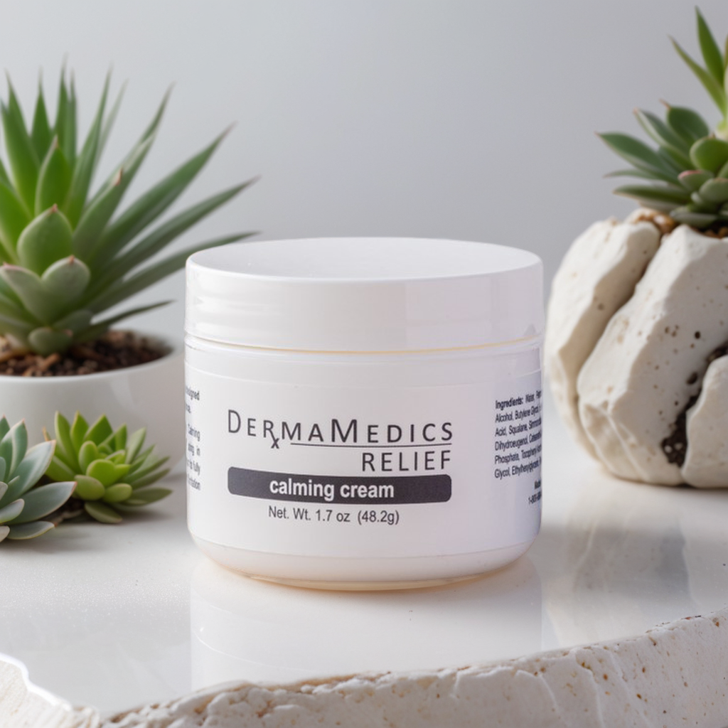 Calming Cream 1.7oz – Dermamedics | Naturally Simple Skincare Calming Cream 1.7oz – Dermamedics | Naturally Simple Skincare